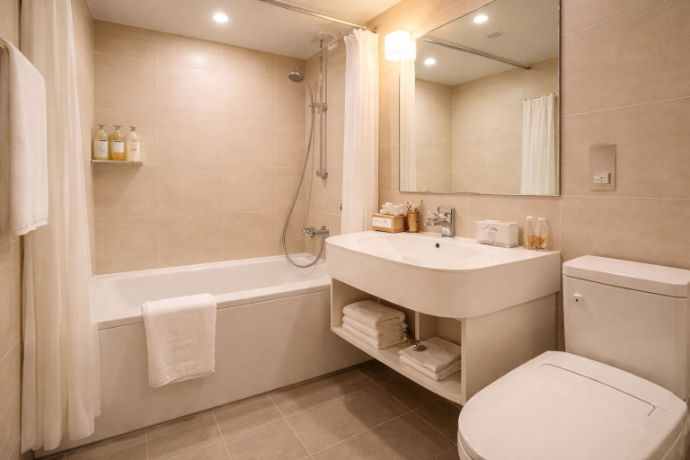 Bathroom 5, Hotel Signature Suites Delhi Airport, Delhi