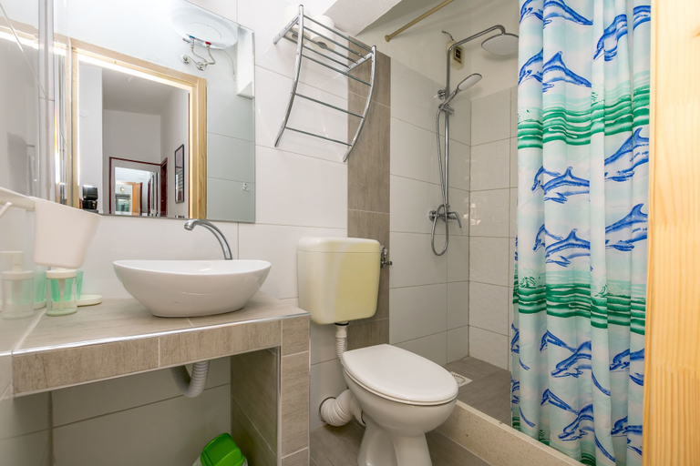 Bathroom 4, Apartment Garden by the sea, Rogoznica