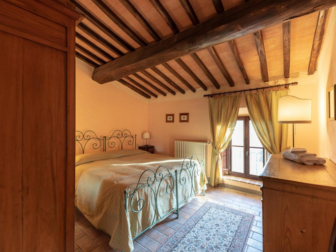 Bedroom 4, Apartment in Chianti With Pool ID 456, Siena