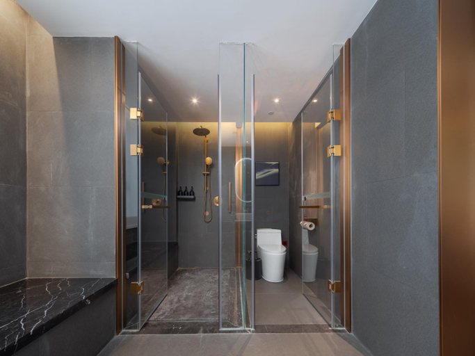 Bathroom 3, Atour X Hotel Haikou Guoxing Avenue Sunmoon Plaza, Haikou