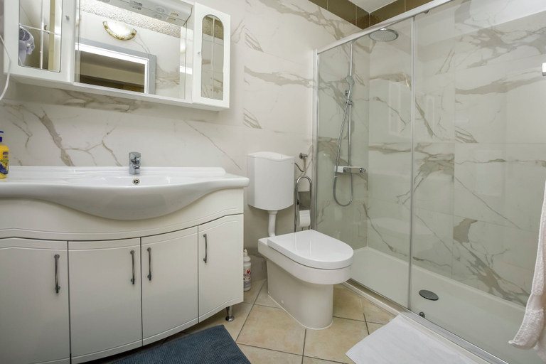 Bathroom 3, Apartments Villa J i M by the sea, Rogoznica