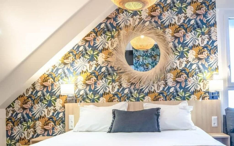 Bedroom 4, Logis Hôtel Au Chêne Vert, Côtes-d'Armor
