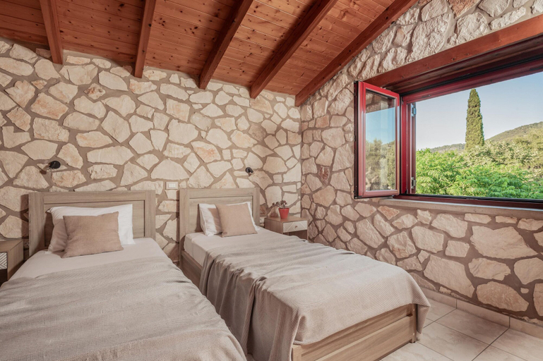 Bedroom 3, Arca Villa - Enchanting Sunset!, Ionian Islands