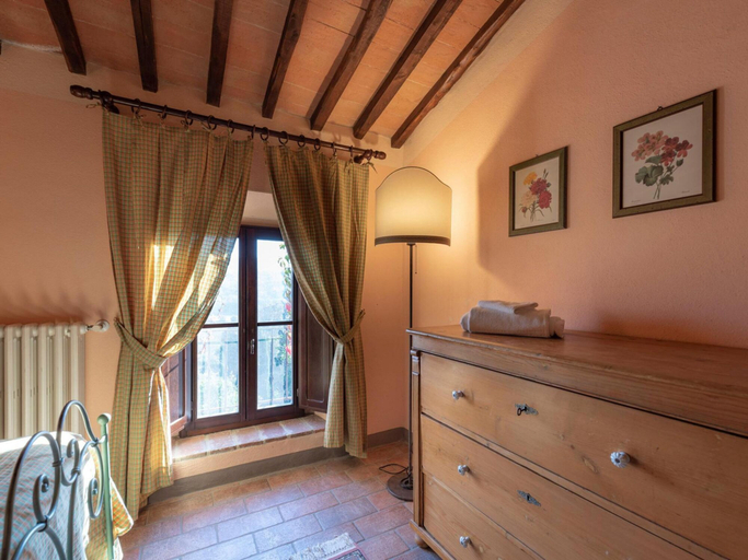 Bedroom 3, Apartment in Chianti With Pool ID 456, Siena