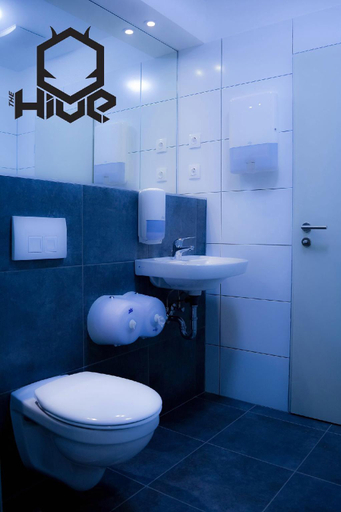 Bathroom 4, The Hive Party Hostel Budapest, Budapesti