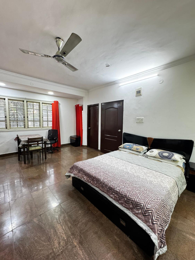 Bedroom 2, Richmond Suites - Stay Like Home Service Apartment - Richmond Town, Bangalore