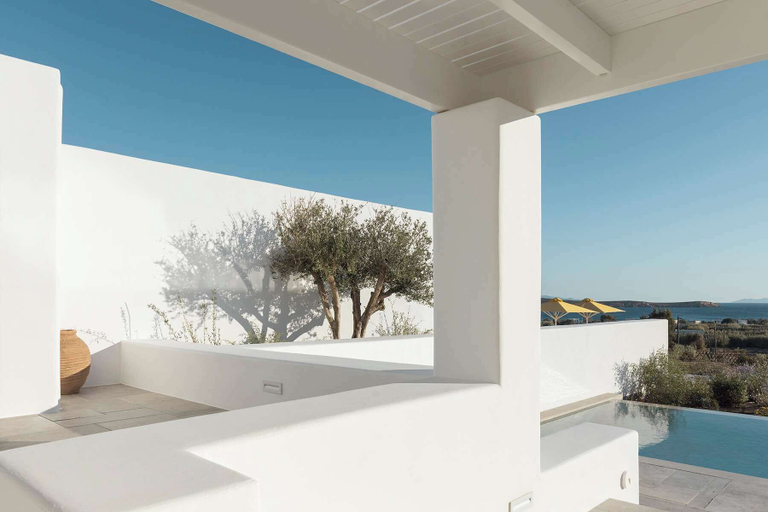Room 3, Golden Coast Villa Rodi Private Wadingpool Gem in Paros, South Aegean