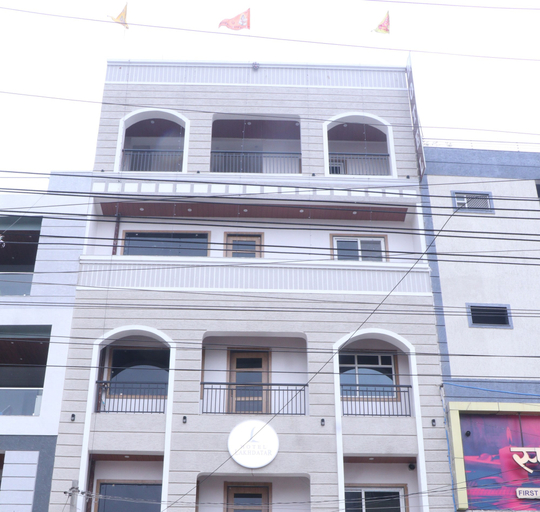 Exterior detail, Hotel Lakhdatar, Kota