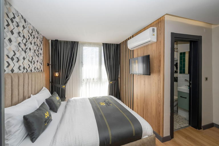 Bedroom 4, Heaven Inn Airport Hotel, Arnavutkoy