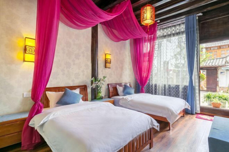 Bedroom 4, Lijiang Blue Stone Inn, Lijiang