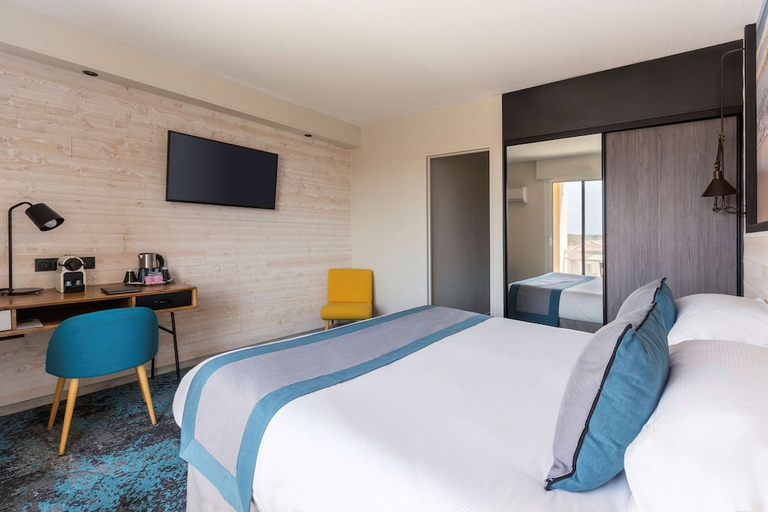 Bedroom 3, Best Western Plus Hotel Canet-Plage, Pyrénées-Orientales