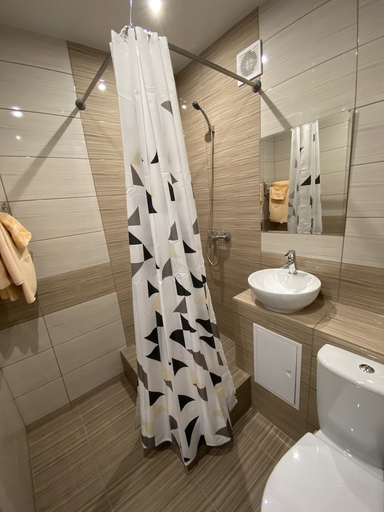 Bathroom 4, Centralnaya Hotel, Novosibirskiy rayon