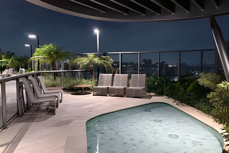 Pool 3, Oasis Air Brooklin com vaga de garagem, São Paulo