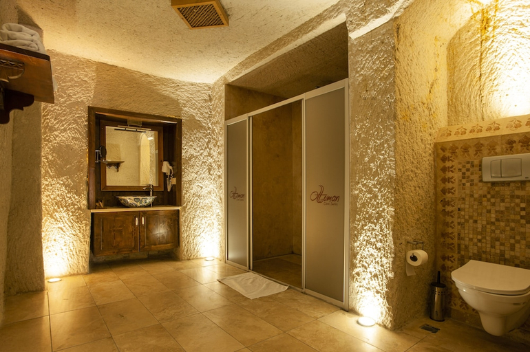 Bathroom 5, Ottoman Cave Suites, Nevşehir