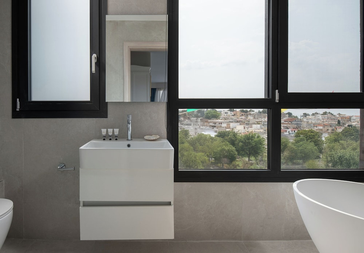 Bathroom 5, Light Blue Luxury Rooms, Central Macedonia