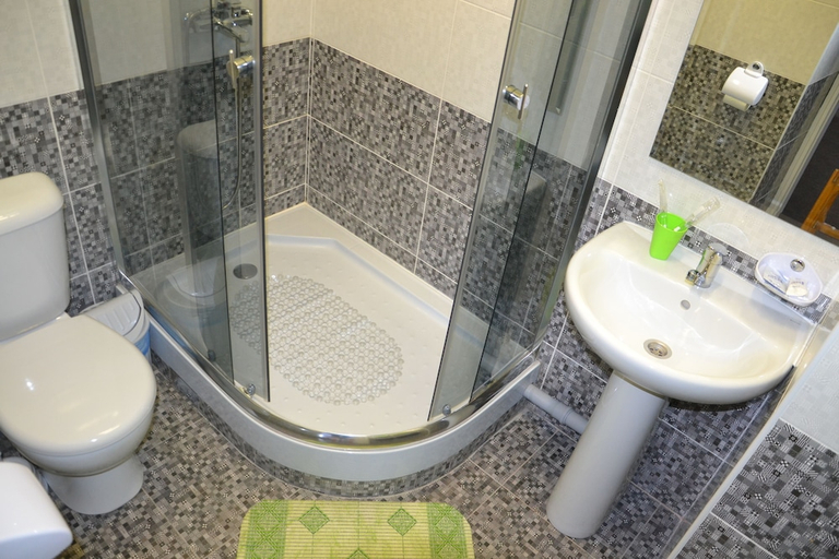 Bathroom 3, Mini-hotel EURO, Mazyr