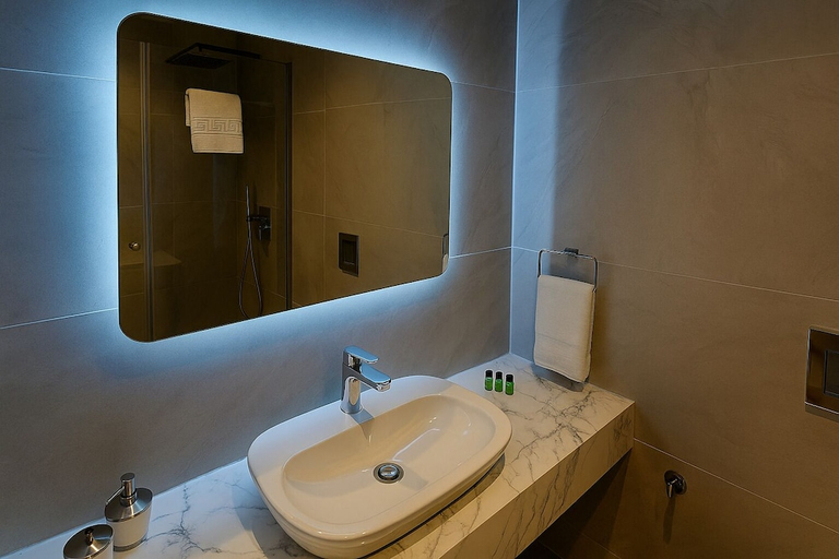 Bathroom 5, Center Port Hotel Karaköy, Beyoğlu