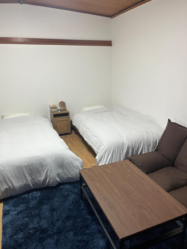Bedroom, Aoshima Riverside House, Miyazaki