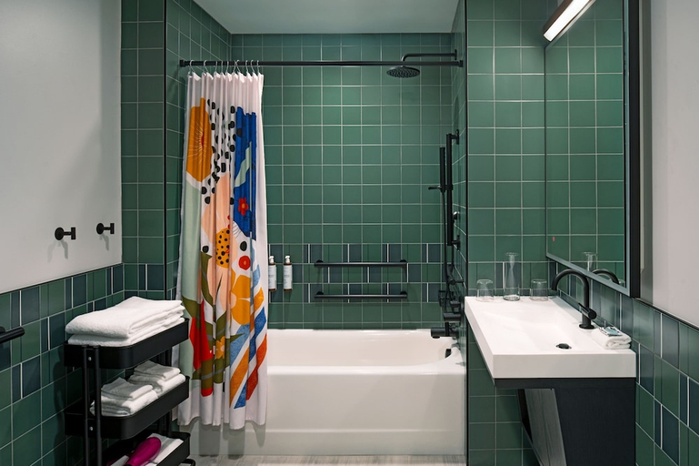 Bathroom 5, Moxy St. Petersburg Downtown, Pinellas