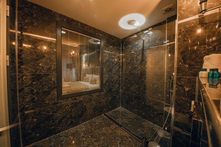Bathroom 5, Edrin Gözde Hotel, Merkez