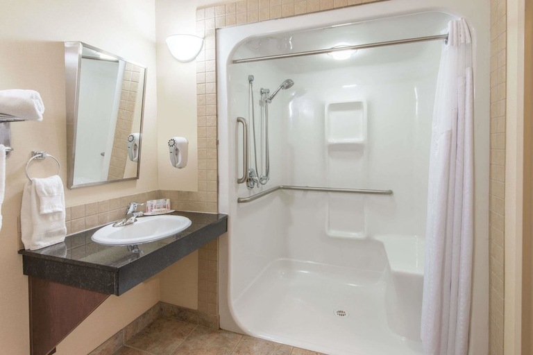 Bathroom 5, Ramada by Wyndham Wainwright, Division No. 7