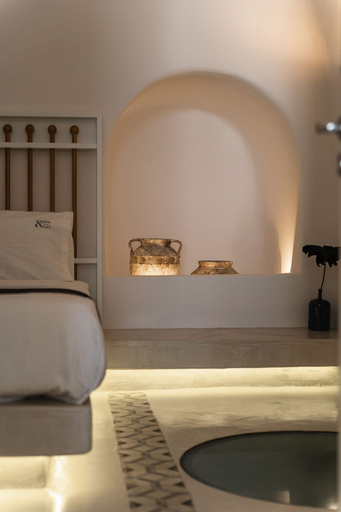 Bedroom 2, Two Bedroom Villa Outdoor Hot Tub- La Torre, South Aegean