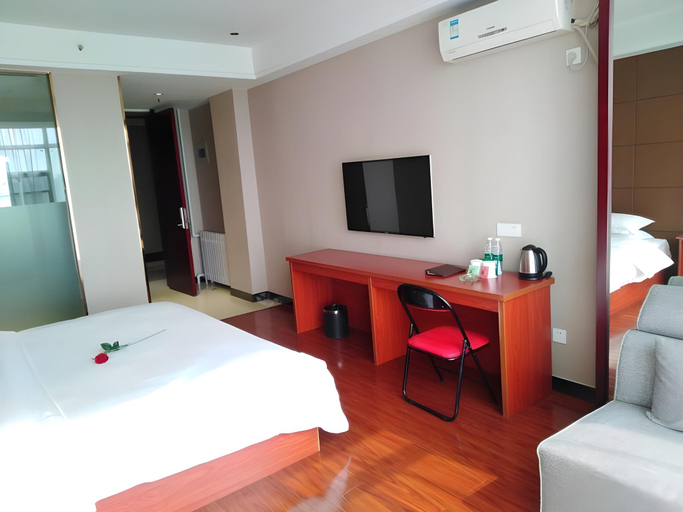 Bedroom 2, GreenTree Alliance Hotel Linyi Bus Station, Linyi