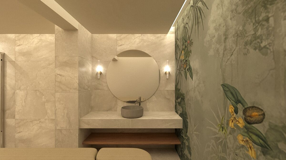 Bathroom 4, Zeus Eleva Kassandra Lagoon, Central Macedonia