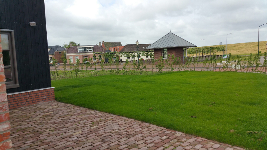 Garden, Holiday Home Zoutkamp Near Lauwersmeer, De Marne