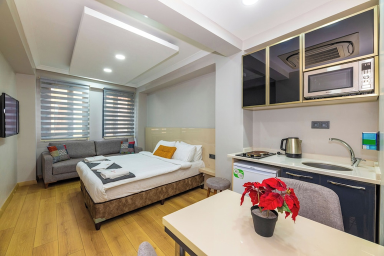 Bedroom 1, Taxim Trend Suites, Beyoğlu