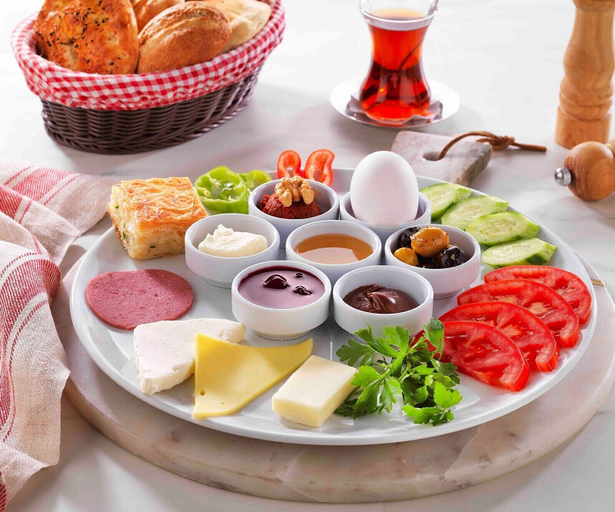 Breakfast meal, Frame Luxury Apartments, Beyoğlu