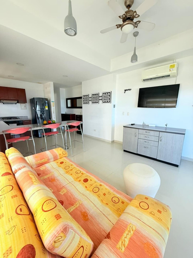 Living area 3, Apartamento 504 vista al mar, Cartagena de Indias
