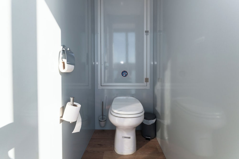 Bathroom 5, L'Escale Royale Port Ilon Seine Giverny, Yvelines