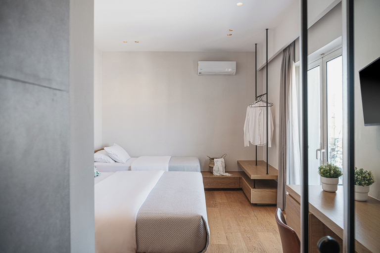 Bedroom 3, Theofilos City Hotel, Crete
