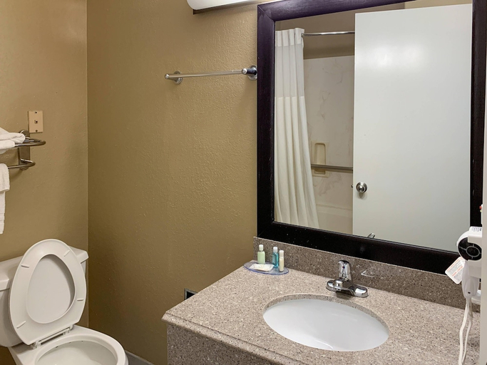 Bathroom 5, Quality Suites Houston Nw Cy-Fair, Houston