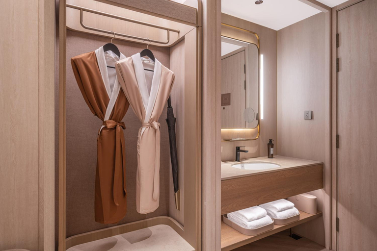 Bathroom 4, Crystal Orange Hotel Nanjing Pukou Research and Creation Park, Nanjing