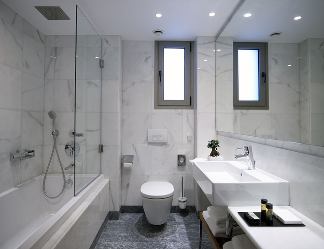 Bathroom 5, Samaria Hotel, Crete