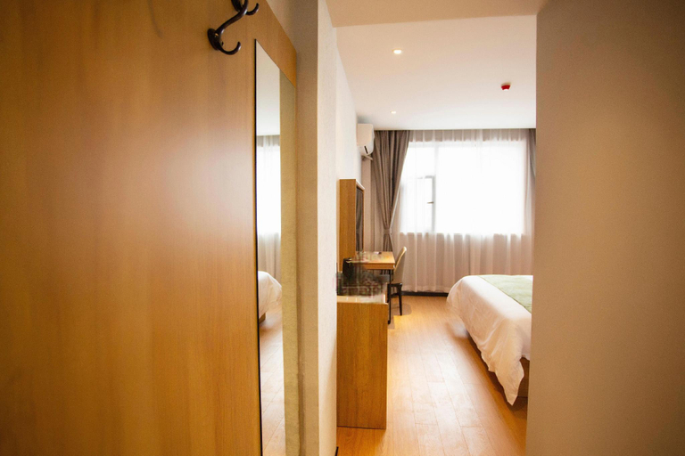 Bedroom, GreenTree Inn Xiaoyi Wanda Plaza, Luliang