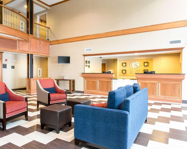 Public Area, Comfort Suites Benton Harbor - St. Joseph, Berrien