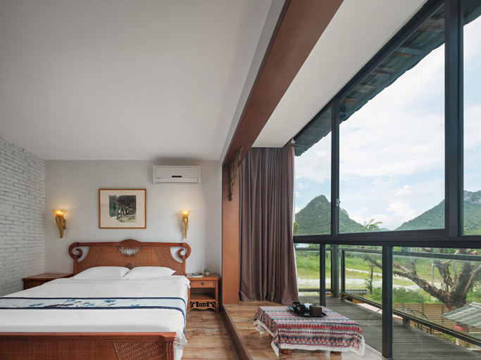 Bedroom 2, Qingshanshe Hotel 连住两晚享免费接高铁站, Guilin
