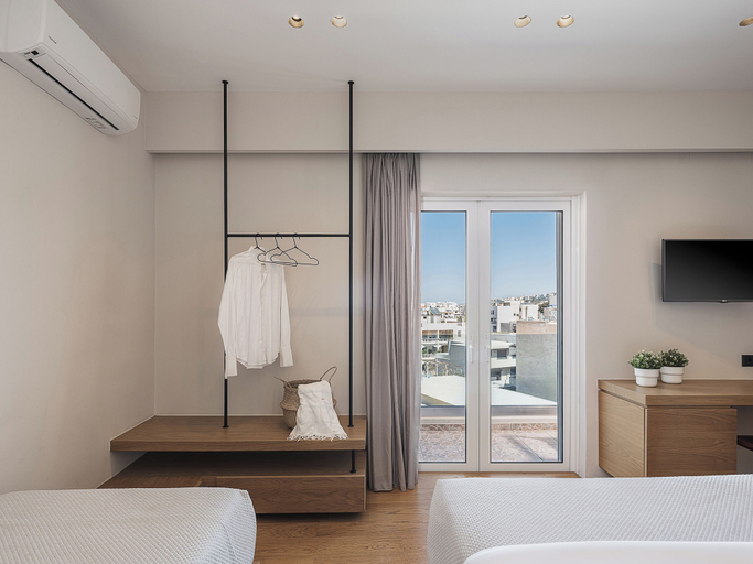 Bedroom 5, Theofilos City Hotel, Crete