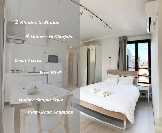 Bedroom 2, Shibuya Apartments, Shibuya