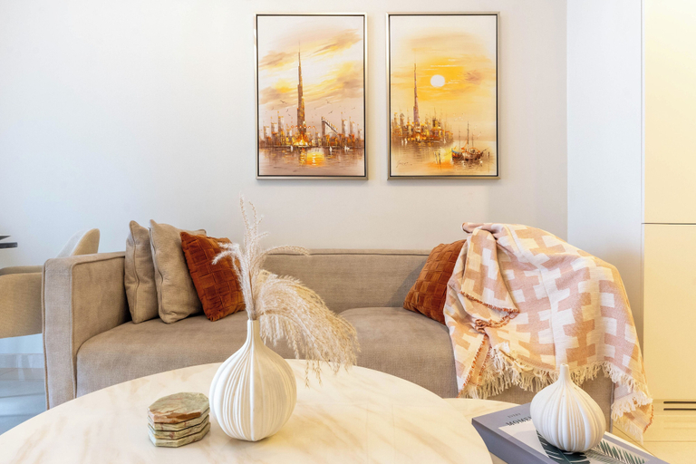 Bedroom 3, Chic 2BR Urban Escape in Aykon City, Dubai