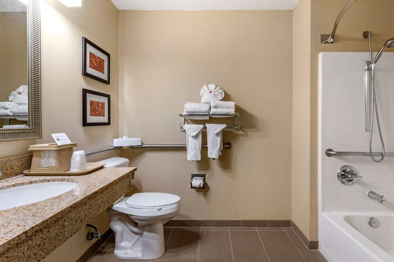 Bathroom 4, Comfort Suites Linn County, Linn