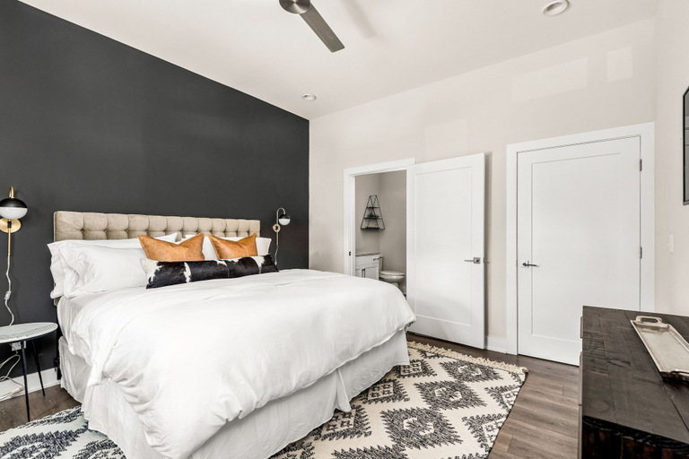 Bedroom, Mason Lofts, Davidson