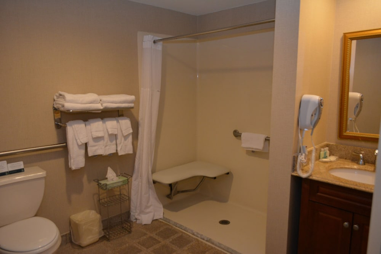 Bathroom 4, Quality Inn Hackettstown - Long Valley, Warren