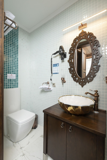 Bathroom 4, Marina Foça Hotel, Foça