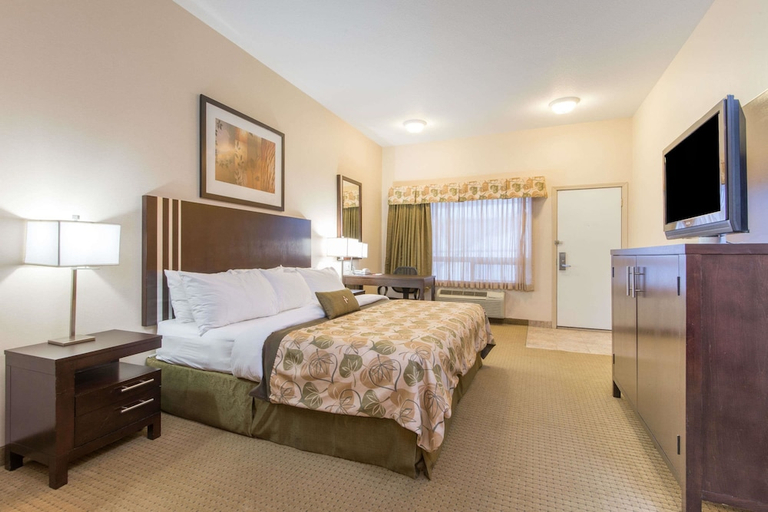 Bedroom 1, Ramada by Wyndham Wainwright, Division No. 7