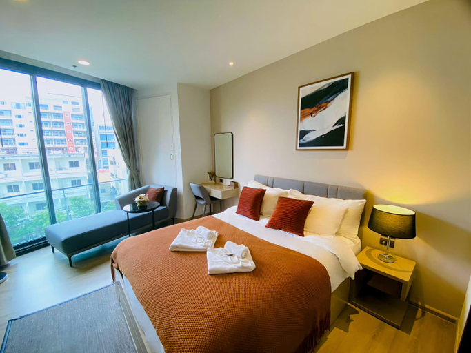 Bedroom 1, Pattaya City Center Apartment, Pattaya