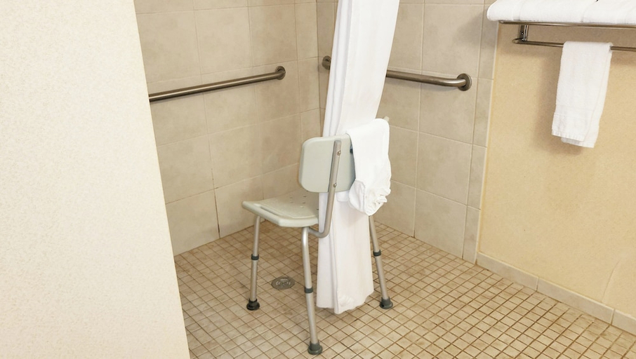 Bathroom 3, Magnuson Hotel West Liberty, Morgan